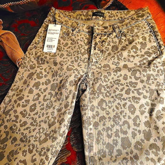 Silver brand skinny jeans animal print grey size w. 29 and l. 29 - Picture 3 of 3